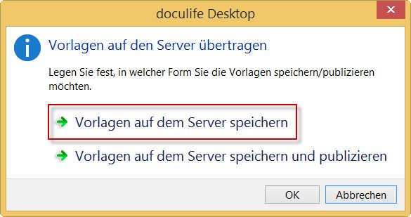 70 13 Solution administration Administration manual doculife Desktop Important: The settings will not be updated until users restart their Desktop.