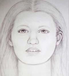 (d) Composite sketch created using FACES [37] aided in identifying the