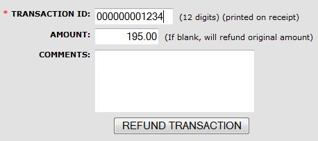 7 Part Four: Processing REFUNDING A TRANSACTION To summarize the process for refunding a transaction is as simple as navigating to the transaction and clicking refund.