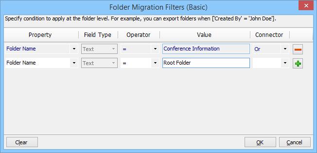 4. Option that has discussed below is Folder Level Filters 5. Once you select BASIC and click 'Folder Level Filter.