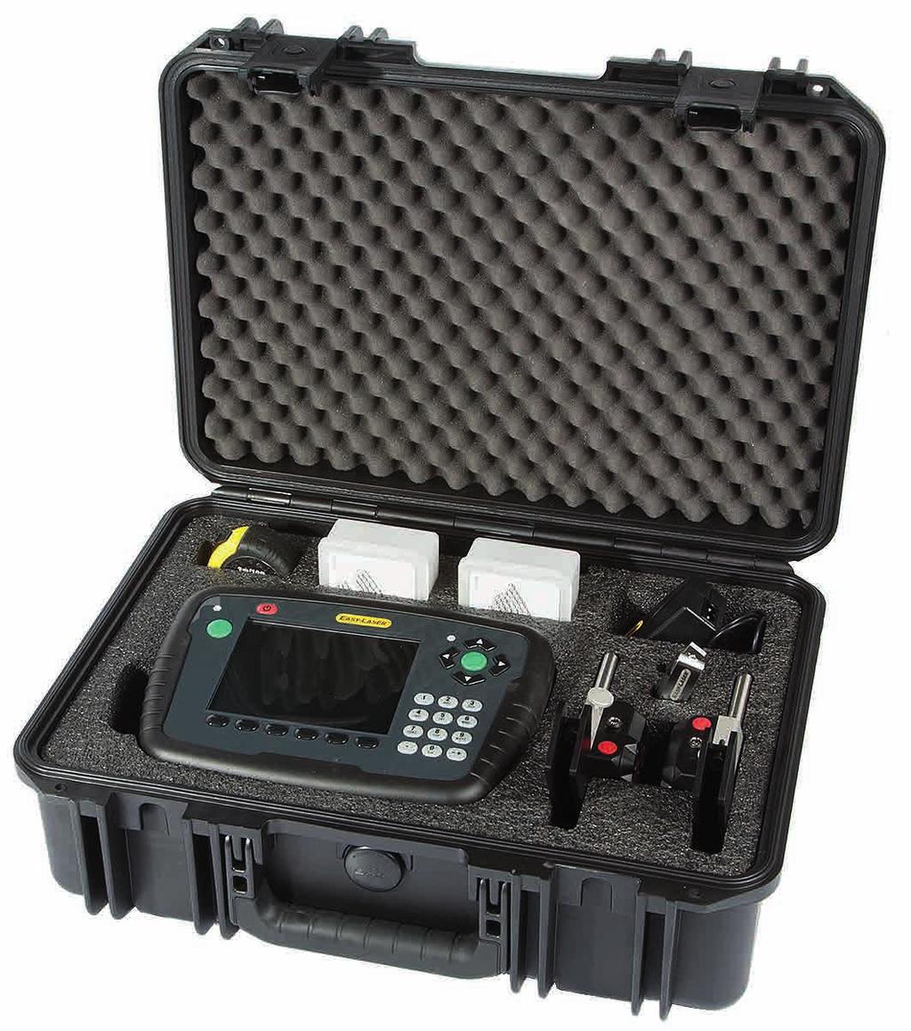 www.easylaser.com System Relative humidity 10 95% Weight E540-A 6.6 kg [14.5 lbs] Carrying case E540-A WxHxD: 460x350x175 mm [18.1 x13.8 x6.9 ] Weight E540-B 7.7 kg [17.