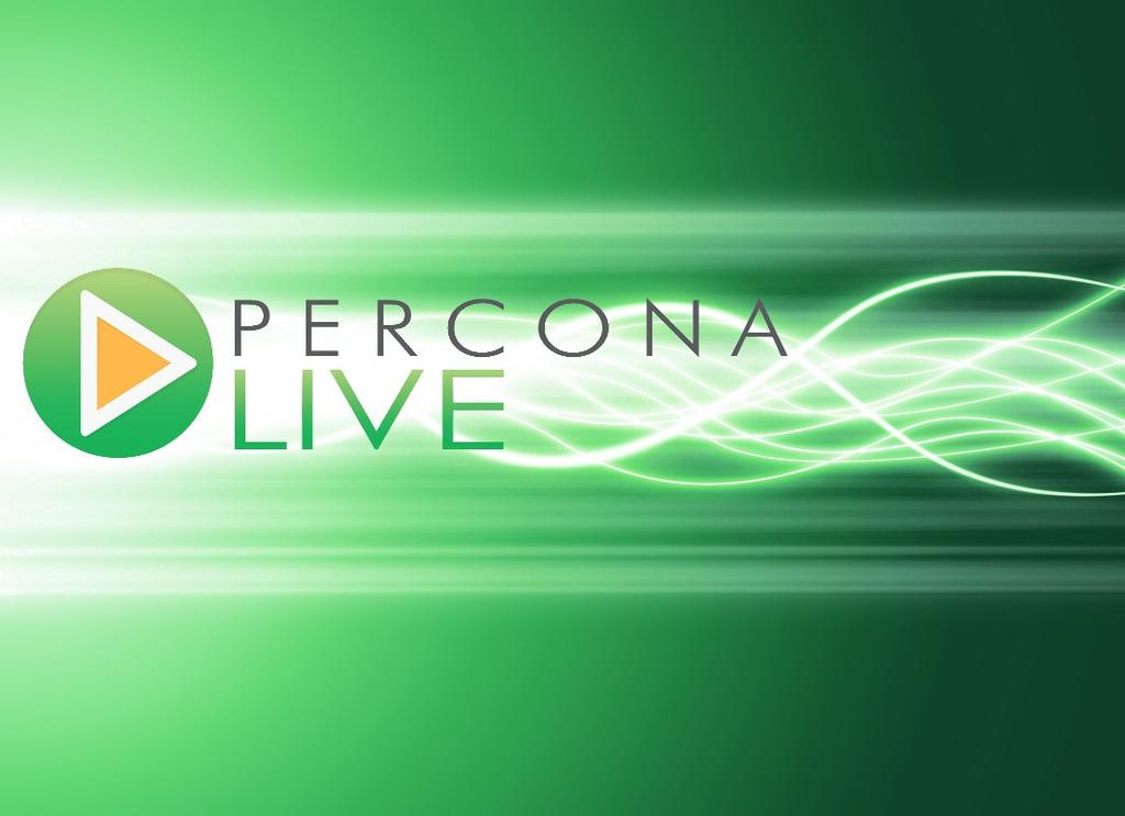 Percona Live MySQL Conference,