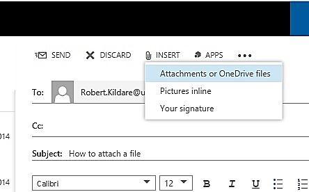 Adding Attachments You can attach files and documents to an email, just as you might put in extra items with a posted letter. To attach a file using Webmail: 1.