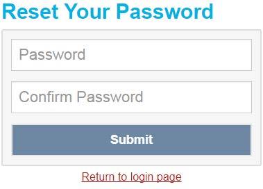 Accessing TIDE 3. In the Password and Confirm Password fields (see Figure 4), enter a new password.