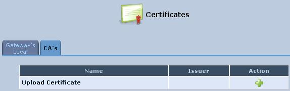 Figure 14-7: Load Gateway's Local Certificate b.