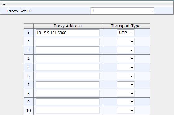 Microsoft Office 365 Exchange UM with IP PBX Figure 3-14: Configuring Proxy Set for IP PBX 3. Click Submit. 4. Configure a Proxy Set for Exchange Online UM.