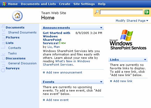 Metastorm BPM Release 7.6 Creating a web part page To set up a web part page: 1. Log in to the SharePoint site. 2.