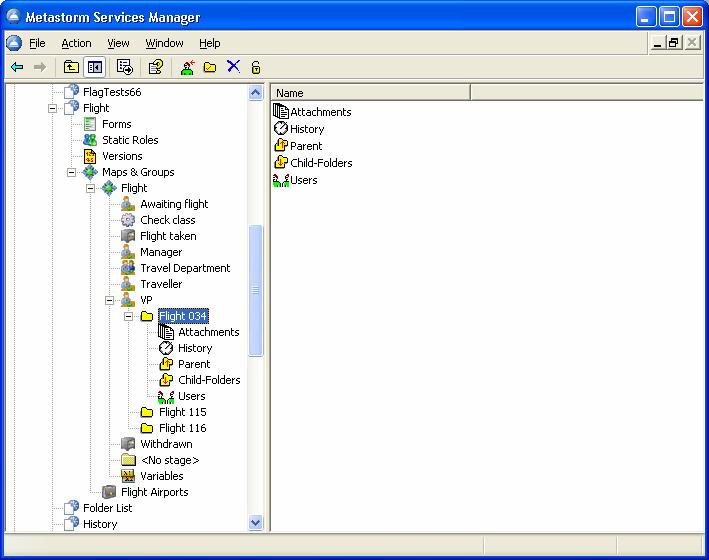 Metastorm BPM Release 7.6 Folder name. Stage at which the folder is currently located. Folder ID. Subject of the folder.