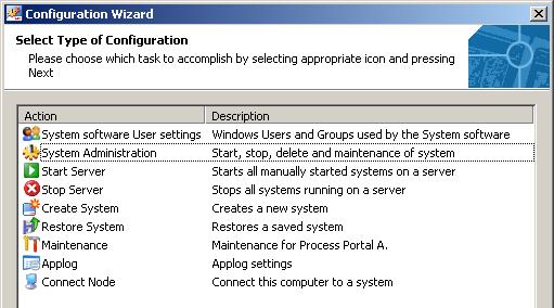 Preparing the Restoring Process Section 6 Backup and Restore Preparing the Restoring Process A restore of a 800xA System is performed from the Configuration Wizard.