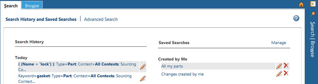 Click Save This Search to add the search to your Saved Search list and to the keyword Search drop down, where it remains until replaced by more recent searches.