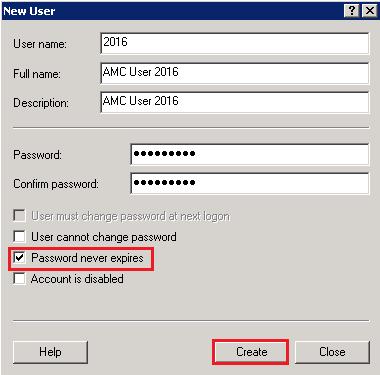 Enter the User name and Password noting that this same user name and password will be required in