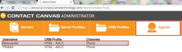 7.3. Setup of the Agent on Salesforce CTI This section goes through the setup of the Salesforce CTI CRM in order to give an example of how the CRM utilises the information in Section 6.