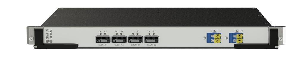 400G Muxponder FlexRate/FlexGrid Multiplex and transmit 4x100G Ethernet via 400G DWDM Cheapest