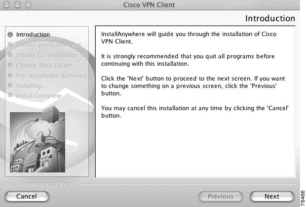 Installing the VPN Client Chapter 2 Installing the VPN Client VPN Client Installation Process Before you can use the VPN client software, you must complete all of the following steps in the VPN