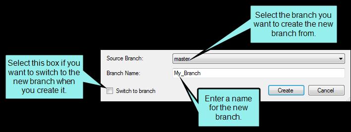 HOW TO CREATE BRANCHES SOURCE CONTROL EXPLORER 1. Select the View ribbon. In the Explorer section select Source Control Explorer. The Source Control Explorer opens. 2.