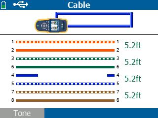 You can also use an external cable identifier with comes with the LinkRunner AT 2000 as shown in the middle image.