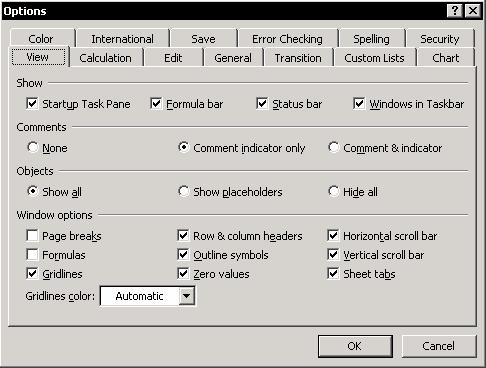 Chapter 13: Customizing Excel 214 Changing the font size of the Sheet name the Sheet tabs in a workbook are part of the Scroll Bar.