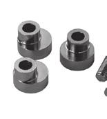 Fastening eccentrics for encoders with synchro flange - Suitable for Kübler encoders with synchro flange - Material ACu Zn 39 Pb