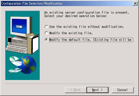 10 Confirm the installation location and click [Next]. File copying starts. If the following window appears, GAM has already been installed.