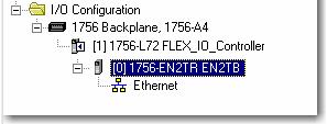 Configure your 1756-EN2TR EtherNet/IP Bridge module through the different tabs available.