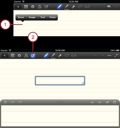 Zoom Window GoodNotes provides the zoom window to assist you to write in small size with your fingers or with capacitive