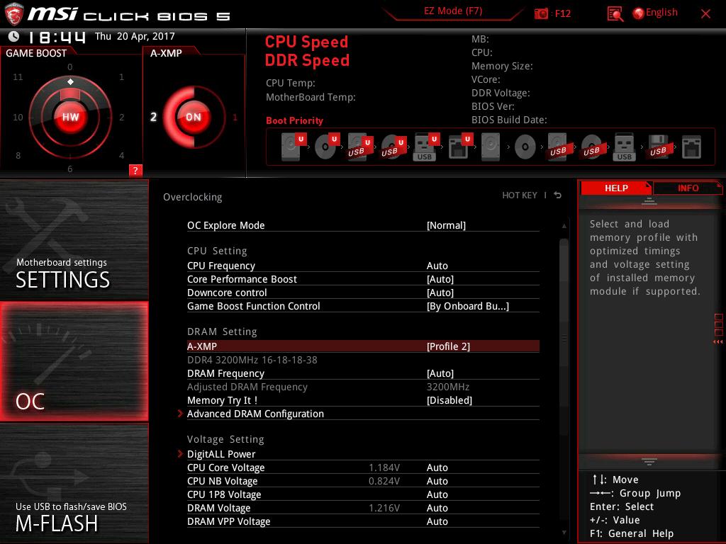 System Requirements MSI X370, B350 and A320 series motherboard Supported AMD RYZEN series processor