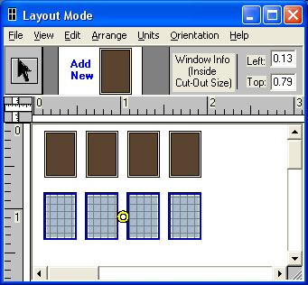 The size of a window can be adjusted by: Specifying: you can change the size of a selected window by typing the desired size dimension into the height or width box found in the top toolbar.