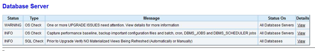 Exachk has upgrade checks Pre-Upgrade and Post-Upgrade to 11.2.0.