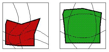 Coordinate grid approach A curved mesh is then generated using the grid