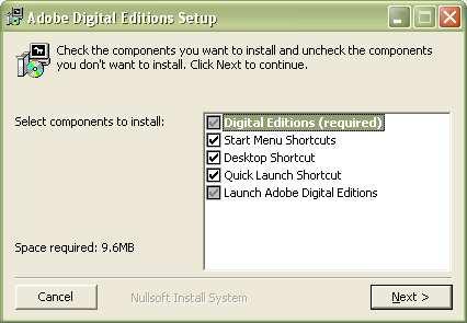 Install software as