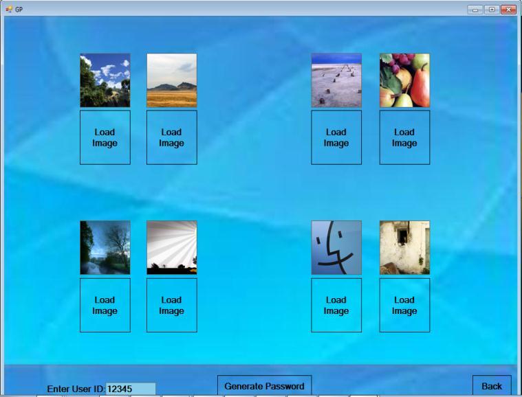 Then entering the user Id we have taken, we start clicking the picture with the help of the mouse.
