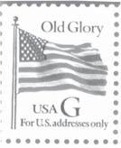 Old Glory Postcard Price Only