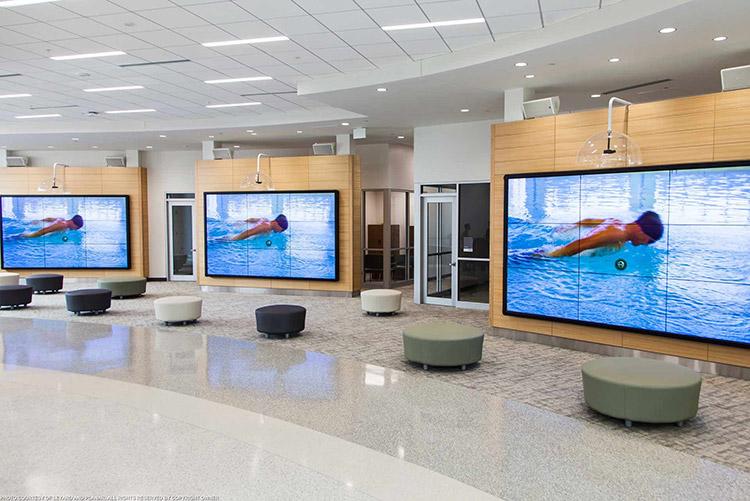 The challenge With the installation of this dynamic video wall solution, Thibodaux Medical Center wanted to educate and engage the visitors.
