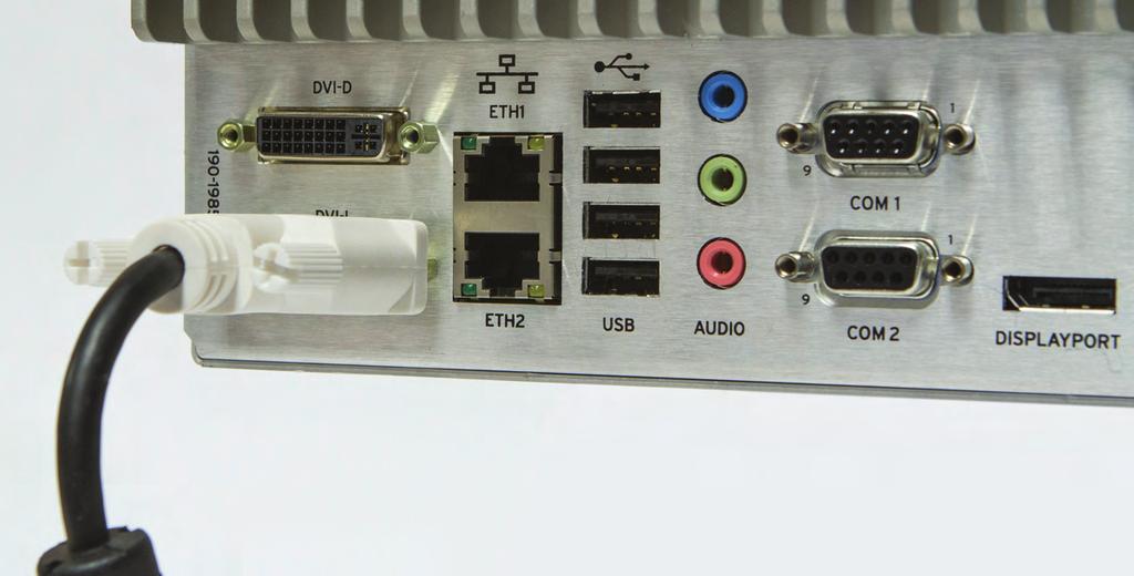 6 Figure 4 Single DVI Connector to DVI-I or