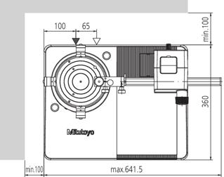 operator to perform, through these four simple steps: 1. Preliminary measurement of two cross sections on the workpiece. 2. The centering and leveling adjustment values are displayed. 3.