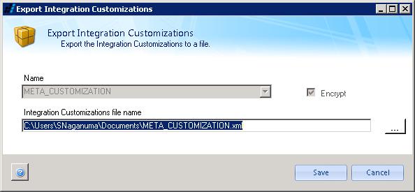 Name: In this tool, the Name field is always disabled, as the tool automatically creates a name.