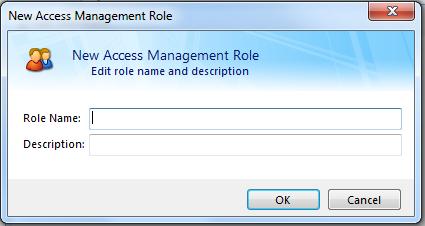Existing roles can be modified by clicking Edit and erased by clicking Delete. Click the Apply button any time to save changes.