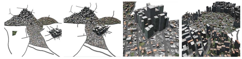 Interactive Modeling of City Layouts