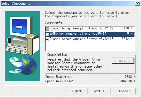 Chapter 2 Installing Global Array Manager (GAM) 2 Before installing GAM, complete the following preparation: Check that TCP/IP is installed and working properly.