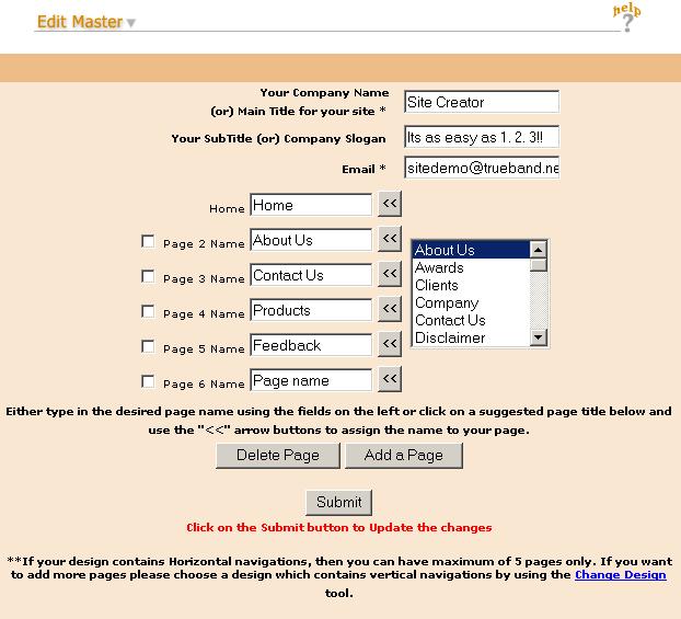 Module 3 Edit Master 2. A new Name field for your page will appear. In this example, Page 6 is added.