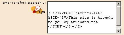 Module 9 HTML Basics Formatting Fonts To bold your text, insert the following code: <b>the