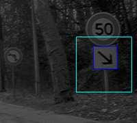 SUPPLEMENTARY SIGNS DETECTION AND RECOGNITION One of the main difficulties is that the supplementary signs may have various positions, width/height ratios, and even relative size.