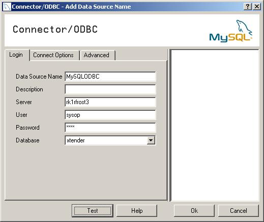 Managing AppXtender Data Sources 3. From the list of drivers, select the supported version of the MySQL ODBC Driver. Click Finish. The Connector/ODBC window appears.