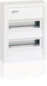 Hood-type consumer unit A300N without doors Surface-mounted hood-type consumer unit A300N, IP30 -, VDE 0603-1 DIN 43871 Removable device support With the new N/PE Quick-terminals Colour RAL 9016,