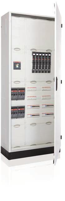order separately N/PE Quick-terminals order separately Distribution panels 1V10 up to 1V50:
