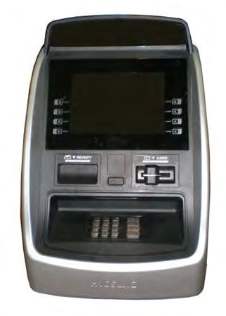 3. Hardware Specifications 3.3 LCD & Customer Keypad The customer display welcomes the customer and provides instructions for performing transactions at the ATM.