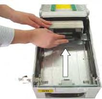 replenishing cash. 5) Unlock the cash plate by pulling it again and move it smoothly. NOTE: 1.