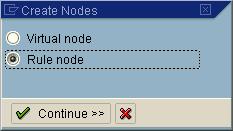monitor by first choosing Rule node in the