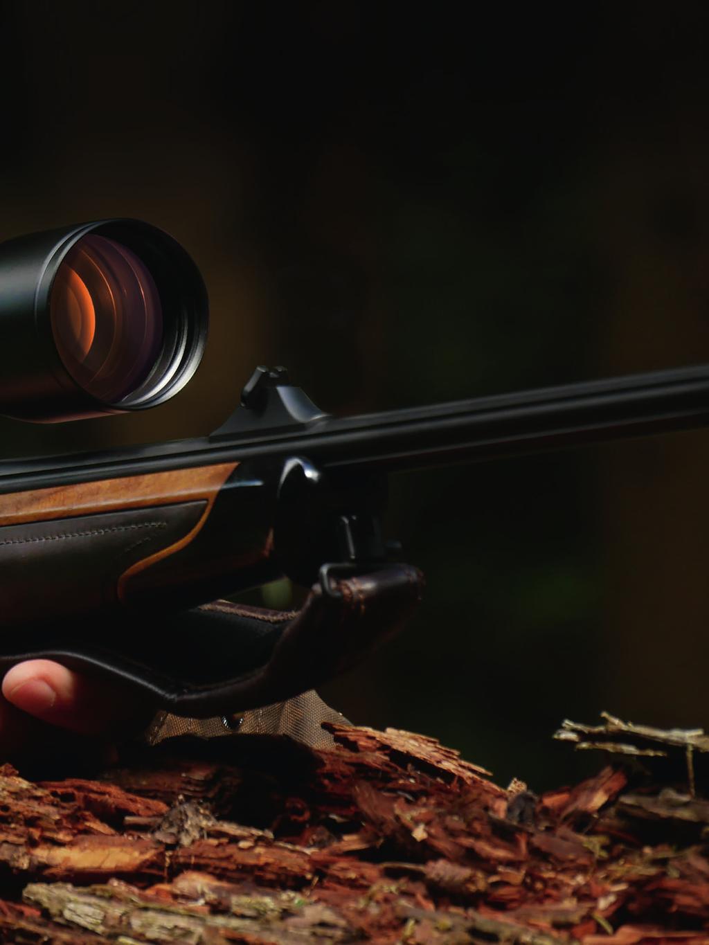 PERFECTION FROM ONE SOURCE Only in combination with top-class target optics can hunters use the potential of their rifle to the fullest.