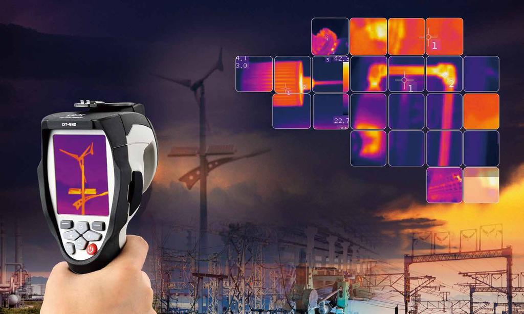 DT-980/980A/982/982A/983/983A High Performance Thermal Imagers DT-980/980A/982/982A/983/983A High Performance Thermal Imagers The Thermal Imager is designed for Non-contact detection and calculation